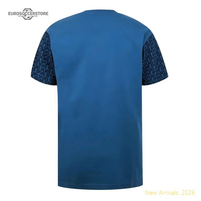 Thfc Hotspur Graphic T-shirt (blue) - Reasonable Price - Premium Quality