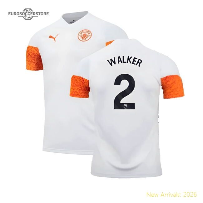 Authentic 2023-2024 Man City Training Jersey (marble) (walker 2)