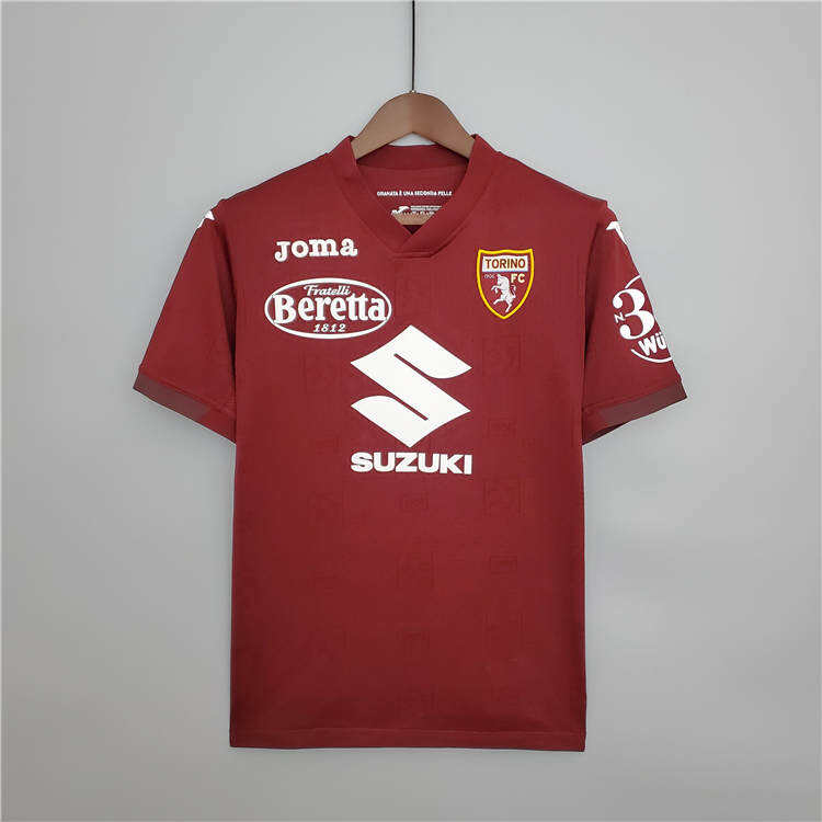 Torino 21-22 Home Brown Soccer Jersey Football Shirt - Official