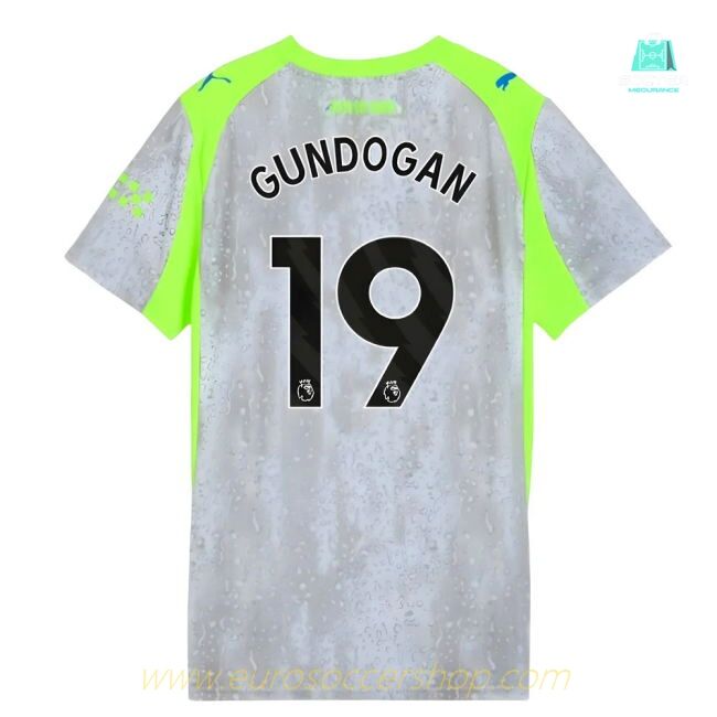 2025-2026 Man City Third Shirt (Womens) (Gundogan 19)
