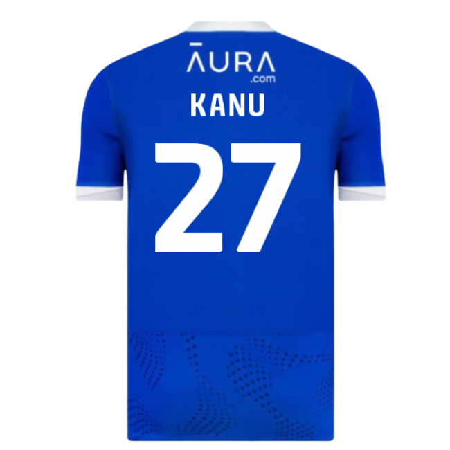 Portsmouth 2025-20 Home Jersey Kanu #27 M S