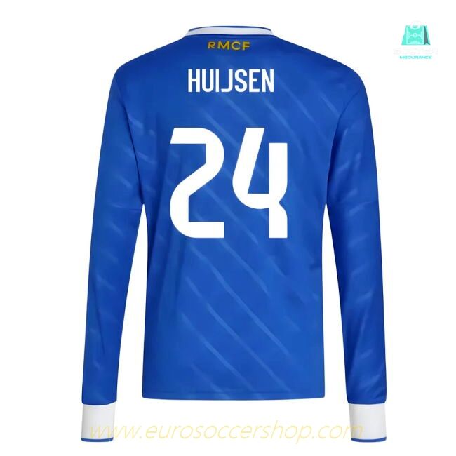 2025-2026 Real Madrid Long Sleeve Third Shirt (Kids) (Huijsen 24)
