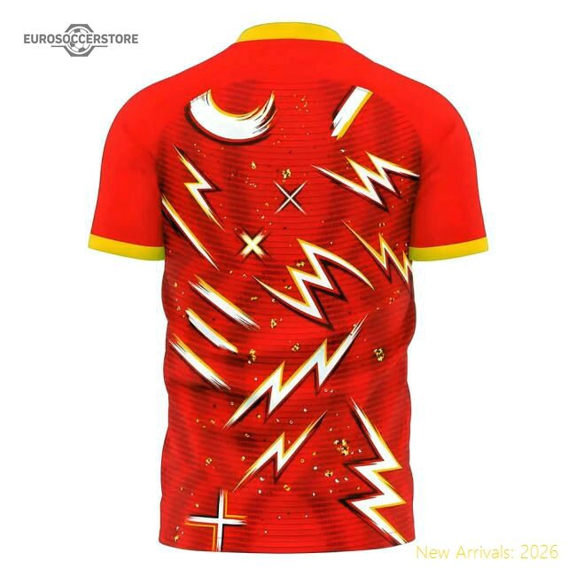 Modern Design Durable 2025-2026 Esp Goal Machine Home Jersey 0