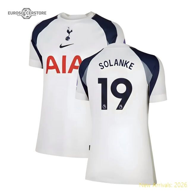 Excellent 2025-2026 Thfc Home Shirt (womens) (solanke 19)