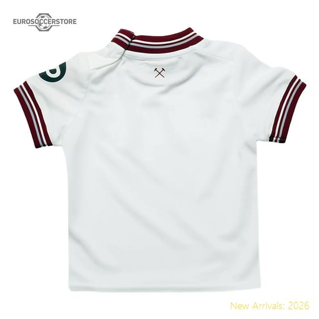 Official 2023-2024 West Ham Away Baby Kit - Premium Quality Baby