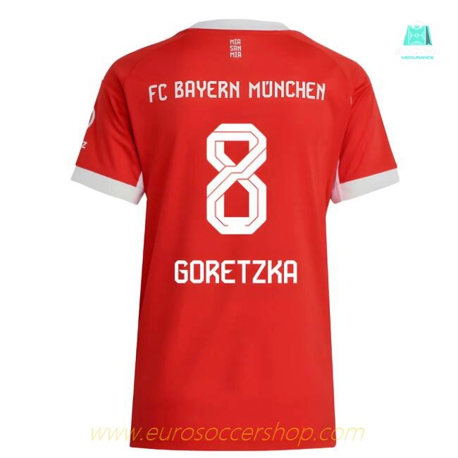 2025-2026 Bayern Munich Home Shirt (Womens) (Goretzka 8)