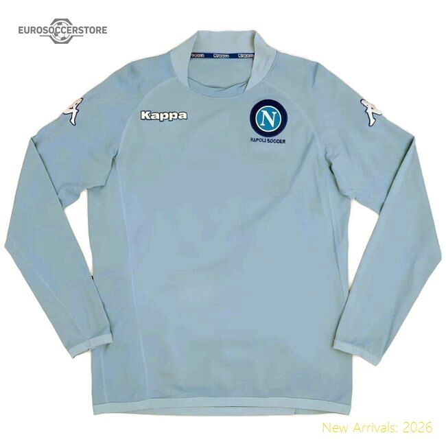 Premium Napoli 2004-05 Long Sleeve Home Shirt (M) (Excellent)