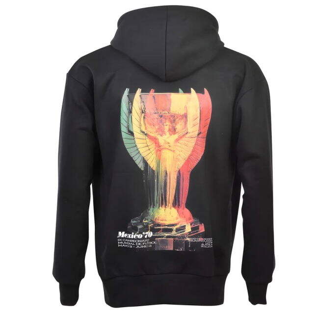 Pennarello: World Cup Mexico '70 Zipped Hoodie - Black