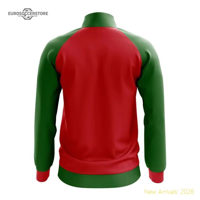 Premium Madagascar Concept Football Track Jacket (red) - Premium Collection