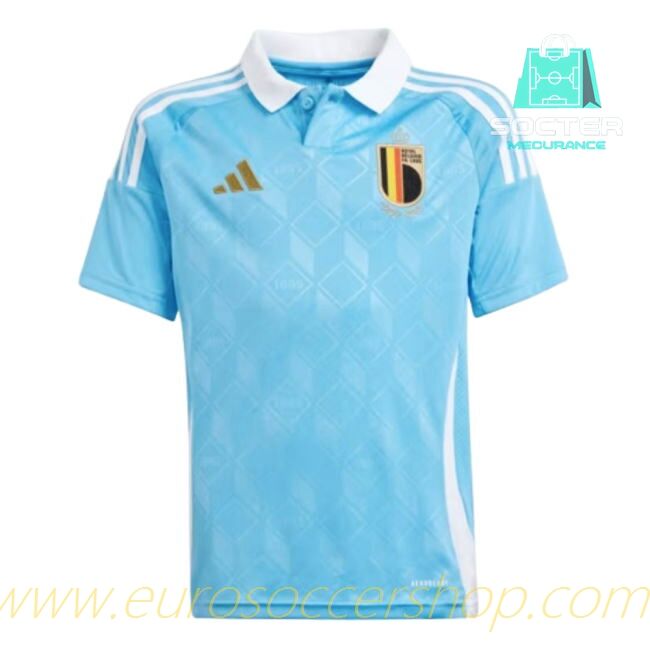 2024-25 Collection Belgium Player Version Away Jersey Kids Edition