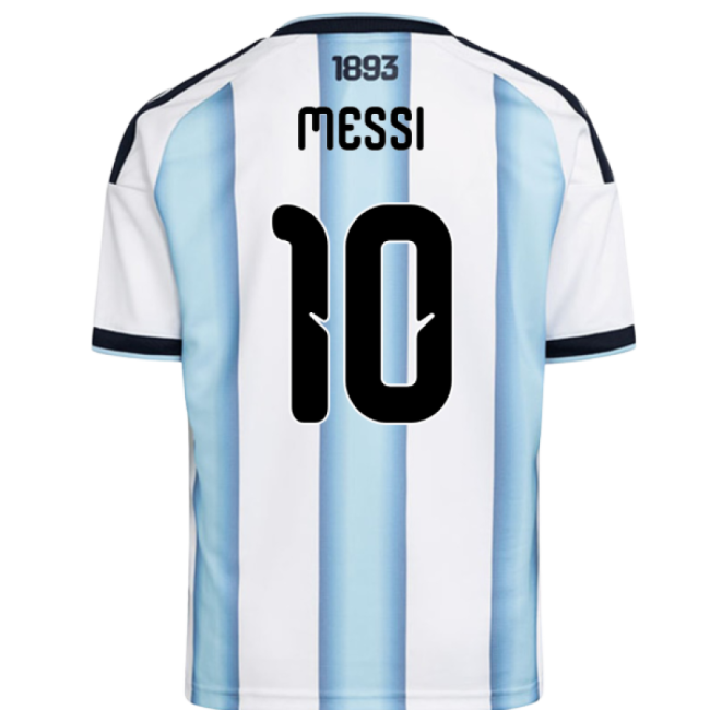 Official Licensed Argentina Home Fan Shirt for Kids (Messi 10)