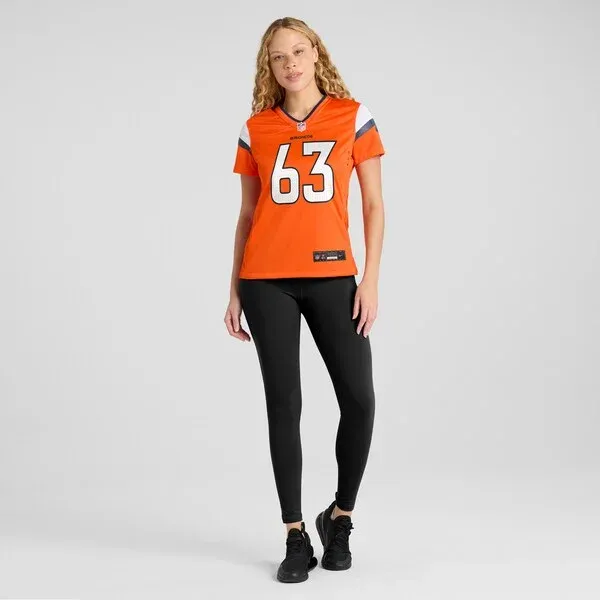 None Game Football Jersey - Orange  | NFL apparel | NFL Football
