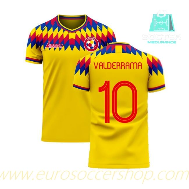 2025-26 Edition Match Quality Colombia Home Libero (VALDERRAMA 10)