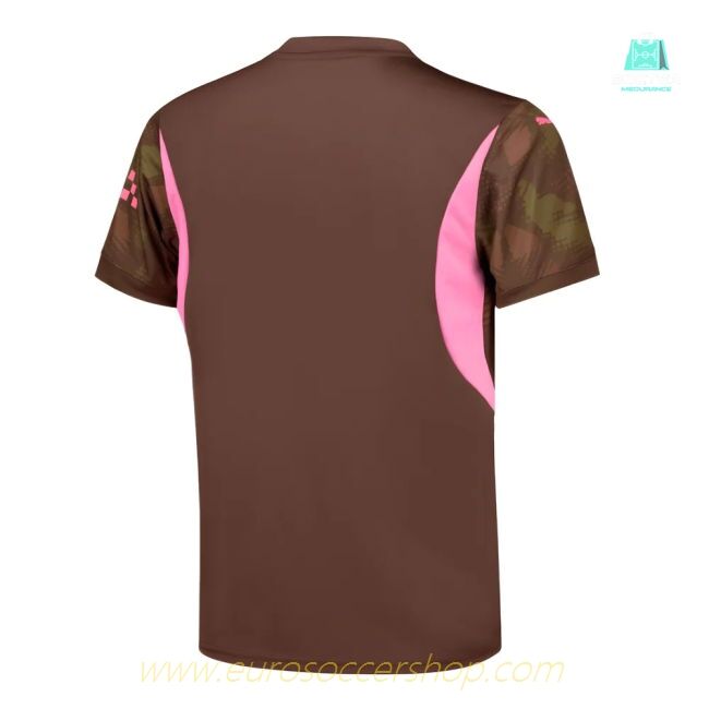 2024-2025 Man City Third Goalkeeper Shirt (Espresso Brown) - Kids