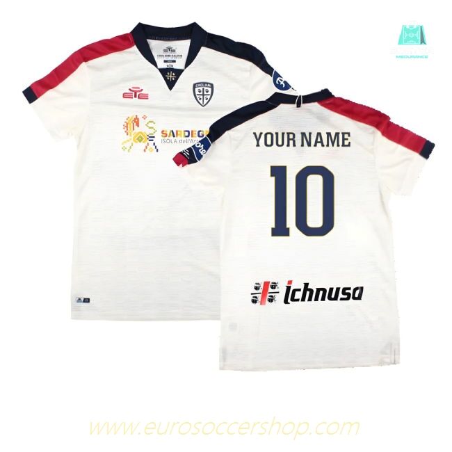 Cagliari 2022-23 Away Shirt (S) (Your Name 10) (BNWT)