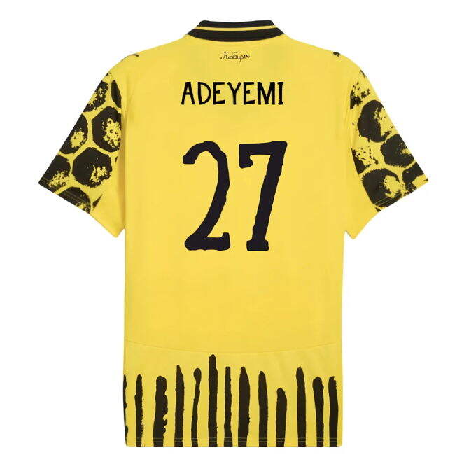 2025-2026 KIDSUPER x Borussia Dortmund CWC Home Shirt for (Unisex