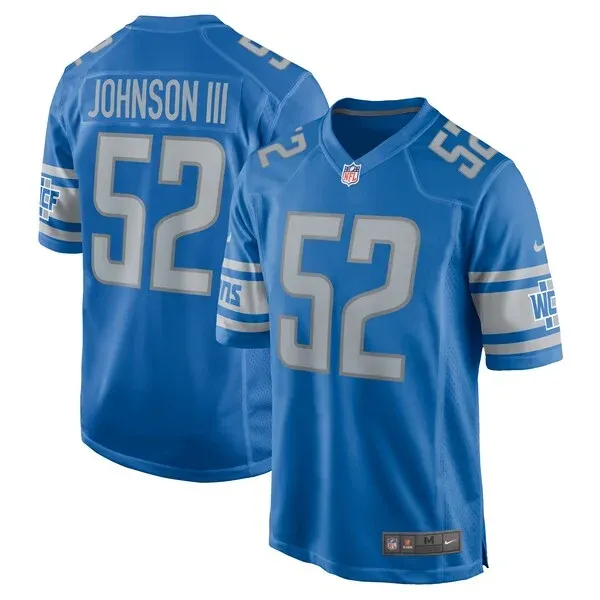None Game NFL Jersey - Blue | Top-Grade Football Apparel | NFL Footbal