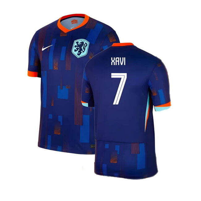 Genuine Copy Netherlands Away Supporter Kit for Adults