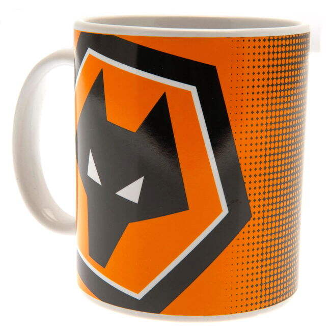 Wolverhampton Wanderers FC Halftone Mug (Match Day)