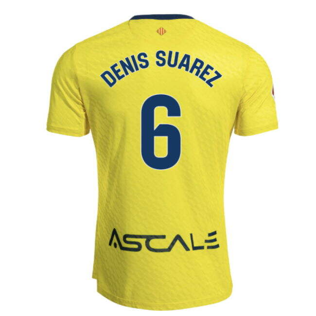 2025-2026 Villarreal Home Shirt (Denis Suarez 6)