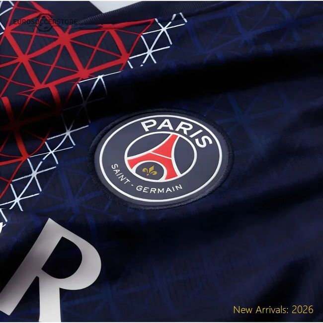 Official 2025-2026 Psg Paris Saint Germain Home Shirt (Zague 42)