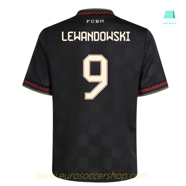 2025-2026 Bayern Munich Third Shirt (Kids) (Lewandowski 9)