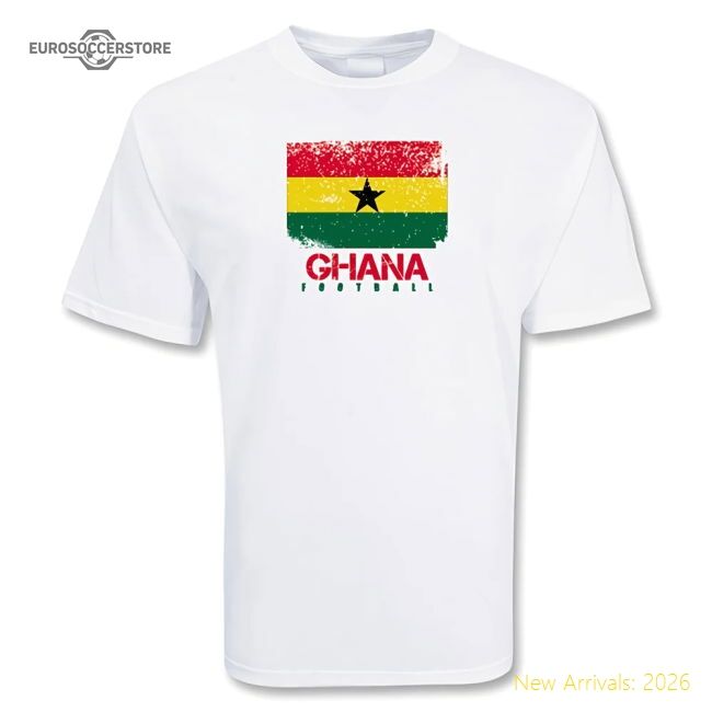 Ghana Football 20242025 Regular Premium Tshirt Sleek Modern