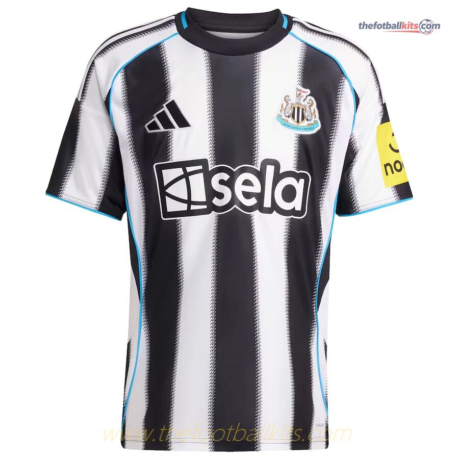 Newcastle United Home Football Jersey 2025-26 Edition