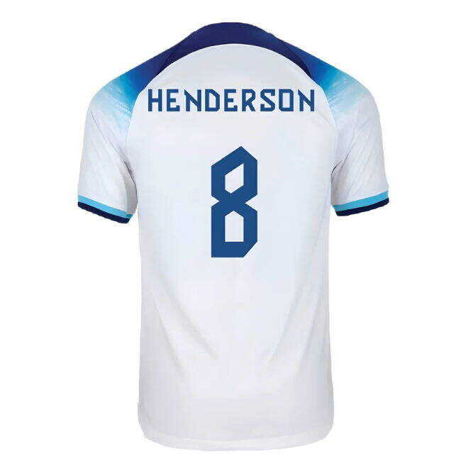 Minimalist 2022-2023 England Home Shirt (Henderson 8) Fashionable