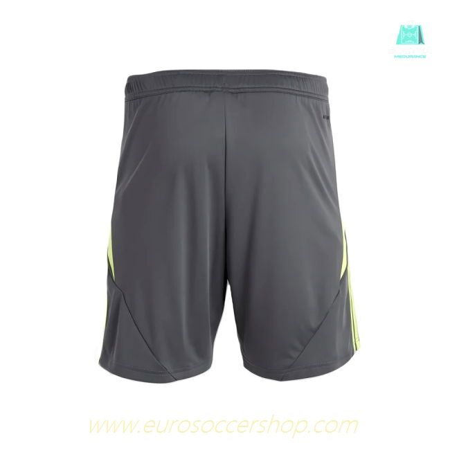2025-2026 Man Utd Home Goalkeeper Shorts (Grey) - Kids
