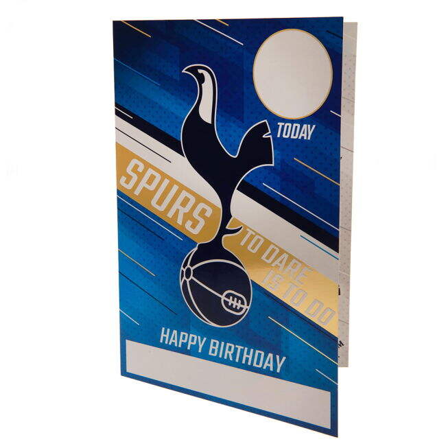 Women's Tottenham Hotspur FC Birthday Card With Stickers