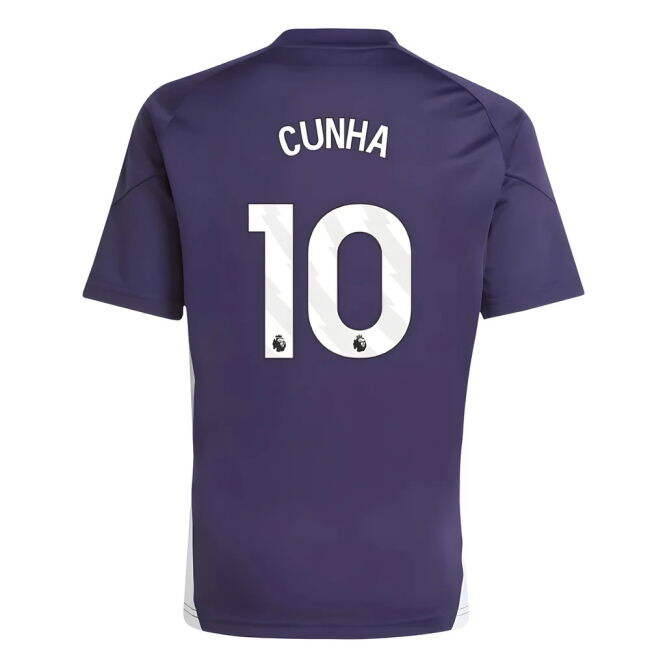 Authentic Design Football Man Utd Training Jersey Aurora Plum Kids...