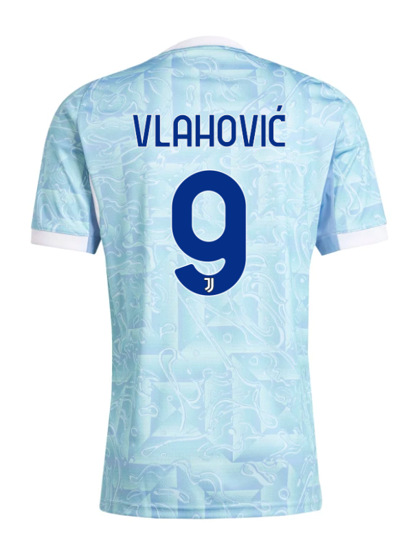 Juventus 25-26 Season Away Jersey with VLAHOVIĆ 9 Printing