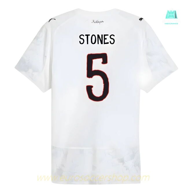 2025-2026 KIDSUPER x Manchester City CWC Authentic Shirt (White) (Stones 5)
