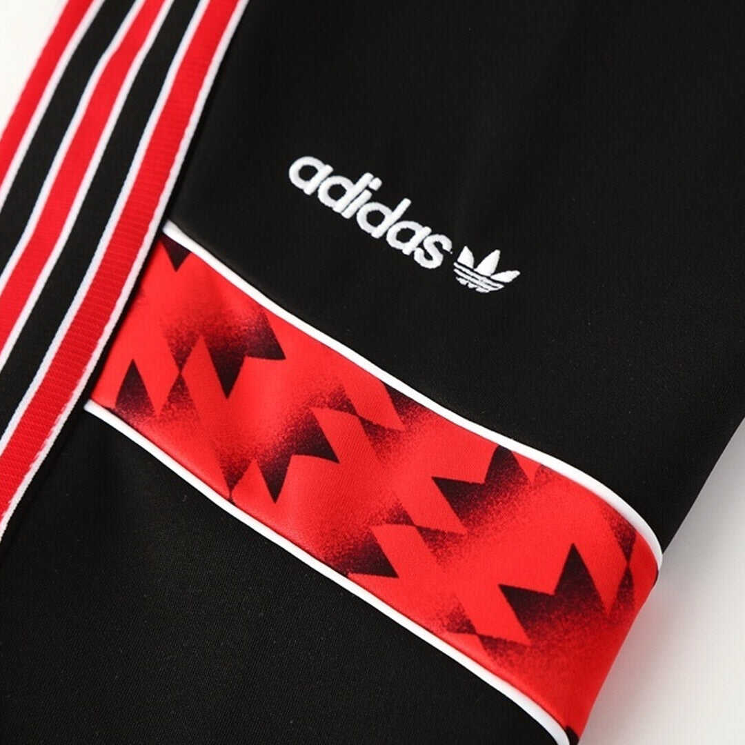 Manchester United Jacket Tracksuit 2025/26 Red&Black