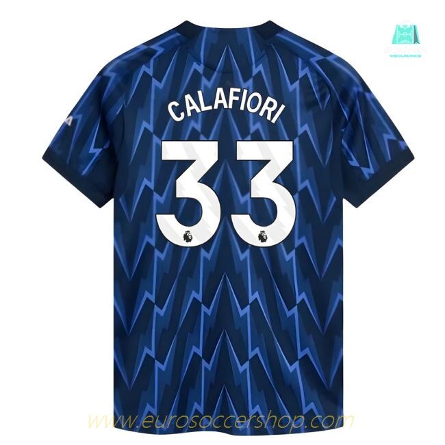 2025-2026 Arsenal Authentic Away Shirt (Womens) (Calafiori 33)