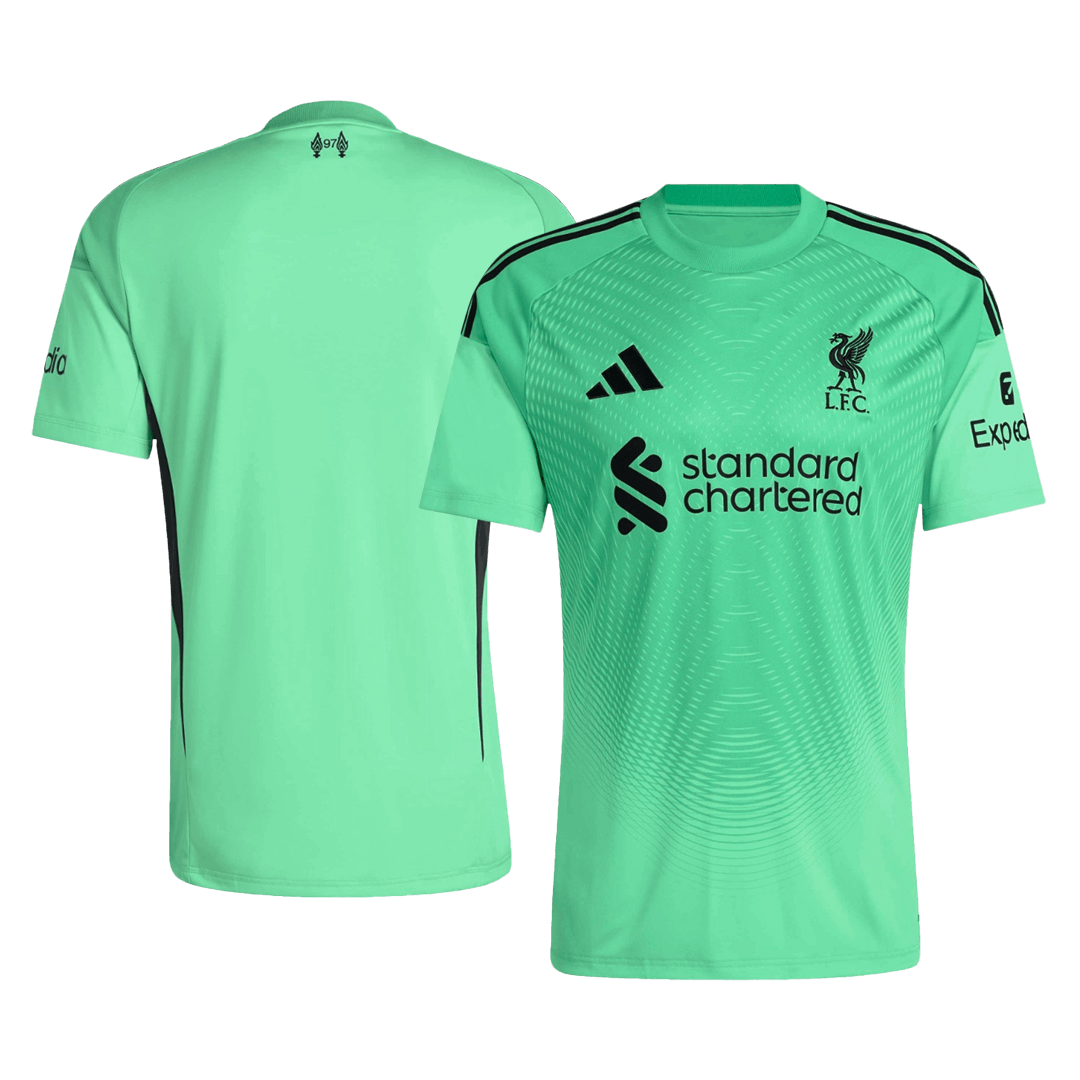Liverpool Goalkeeper Soccer Jersey 2025/26 Green