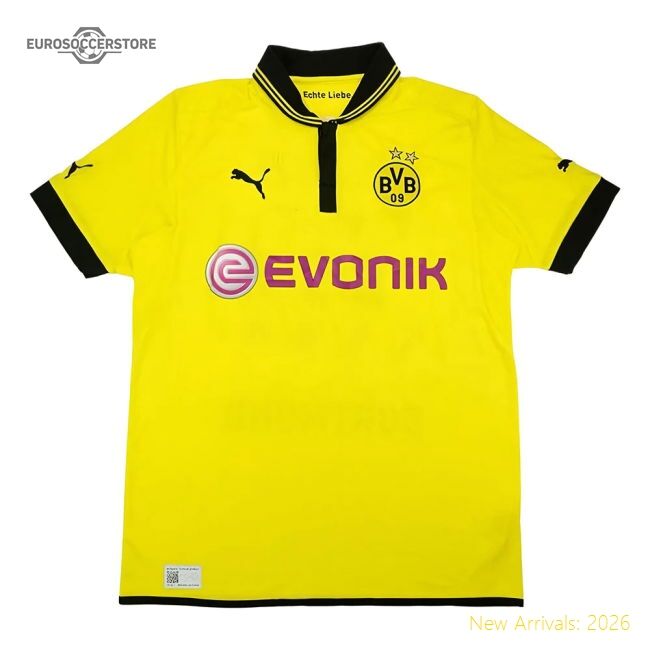 Top-grade Borussia Dortmund 2012-13 First Jersey (very Good)
