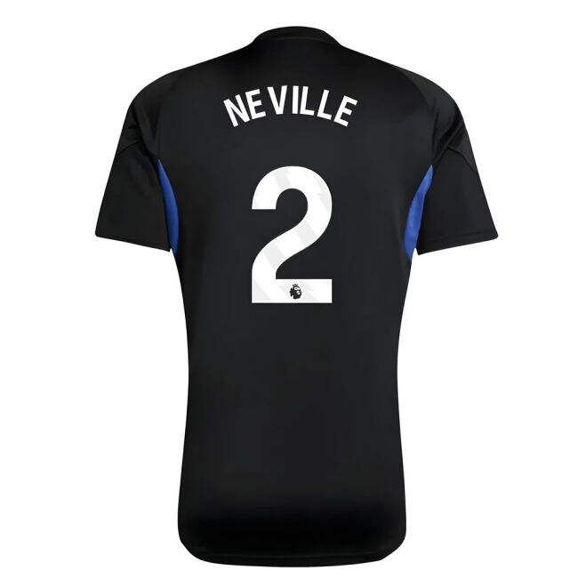 2025-2026 Man Utd EU Training Jersey (Black) - Kids (Neville 2)