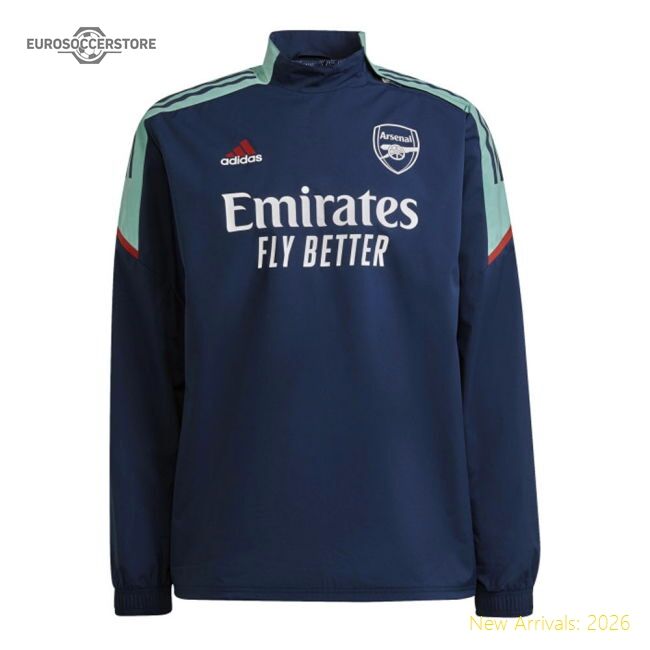 Premium Arsenal 2021-2022 Eu Hybrid Top (blue) - Premium Quality