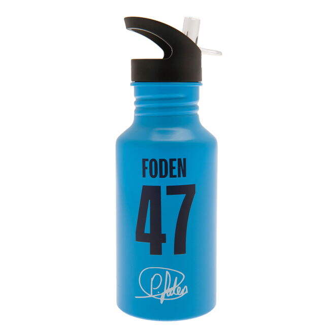 Men's Manchester City FC Aluminium Drinks Bottle Foden