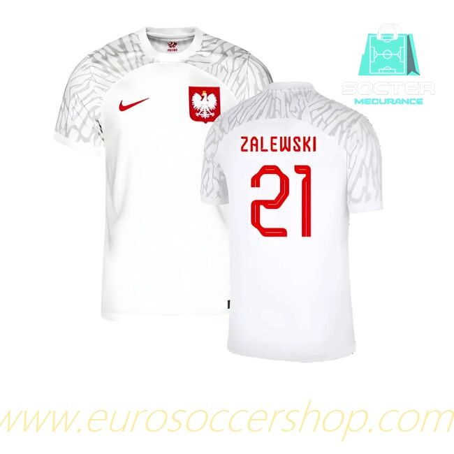2022-2023 Premium Poland Home Football Shirt (Zalewski 21)