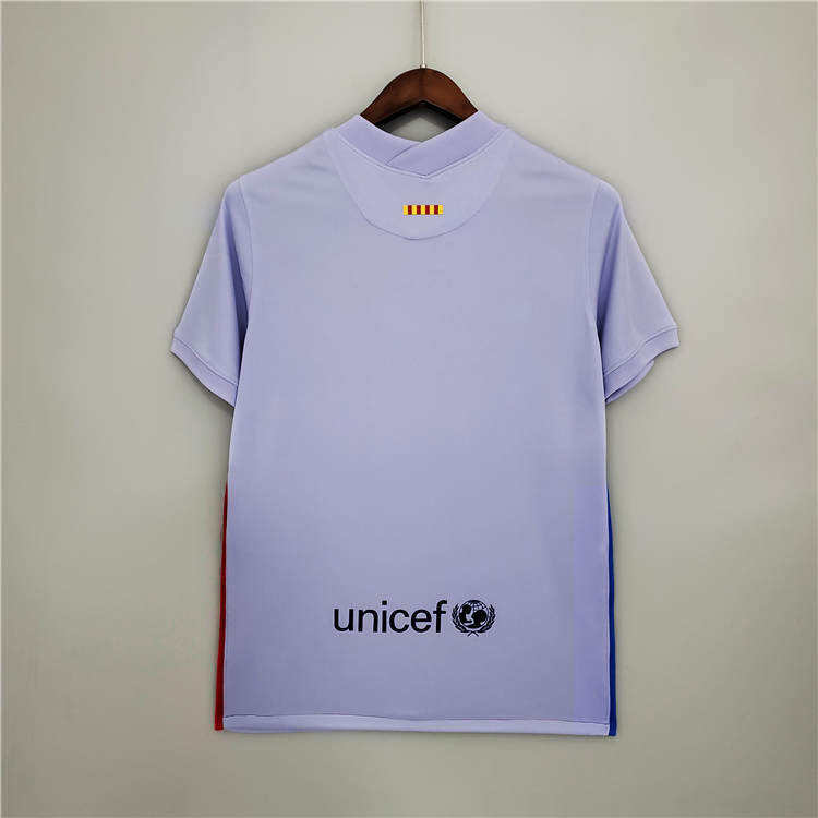 Barcelona FC 2122 Away Purple Shirt - Official Replica 12175
