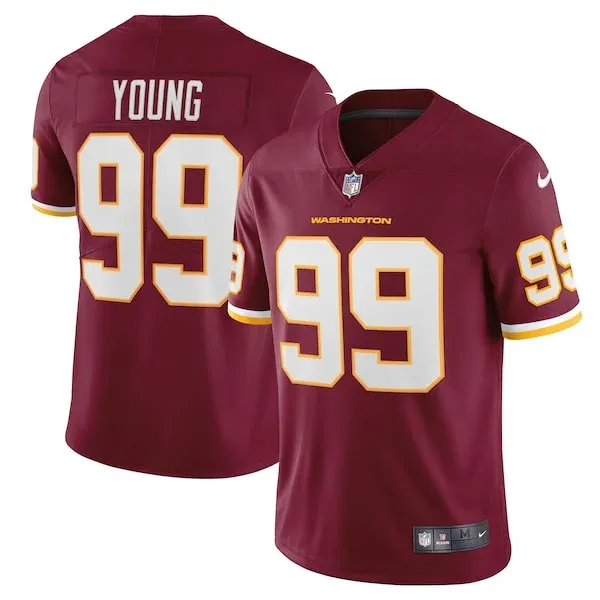 Performance None Limited Jersey - Premium Burgundy NFL Fan Jersey |...