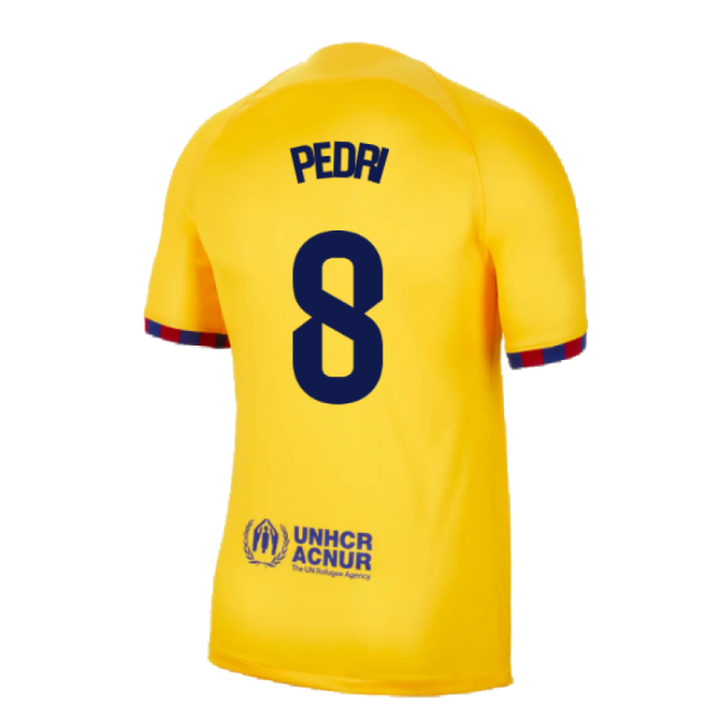 2023-2024 Barcelona Fourth Shirt (Pedri 8) - Stadium Quality - Your...