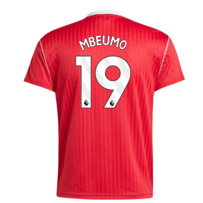Manchester United Terrace Icons Shirt (Red) (Mbeumo 19) - authentic...