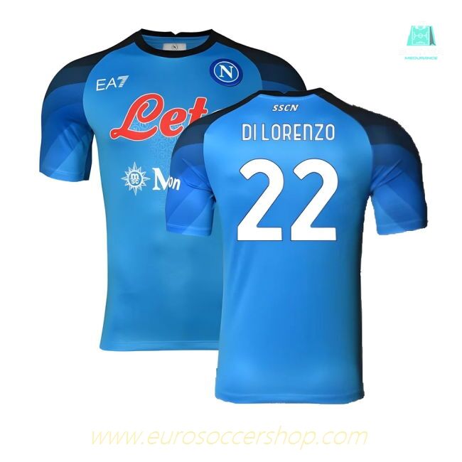 Napoli 2022-23 Player Issue Home Shirt (3XL) (Di Lorenzo 22) (Excellent)