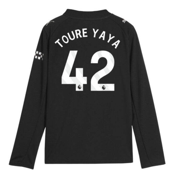 2025-20 Man City Away Football Shirt Toure Yaya Name & Number L M S...