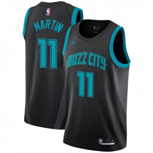 Hornets Cody Martin #11 Performance 2018 City NBA Swingman Jersey
