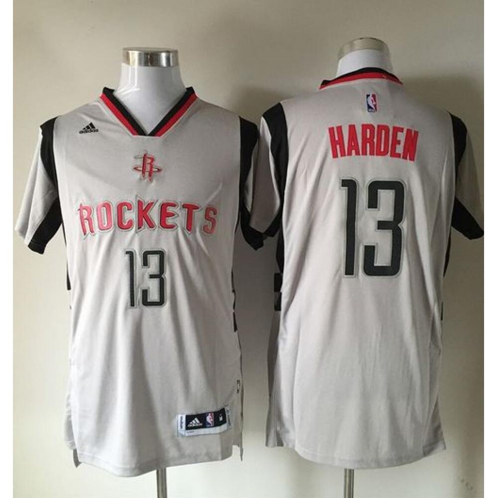 Authentic James Harden13 Gray Jersey - - Fan Favorite